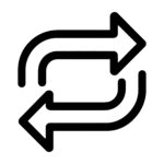 Hakkımızda refresh arrows symbol